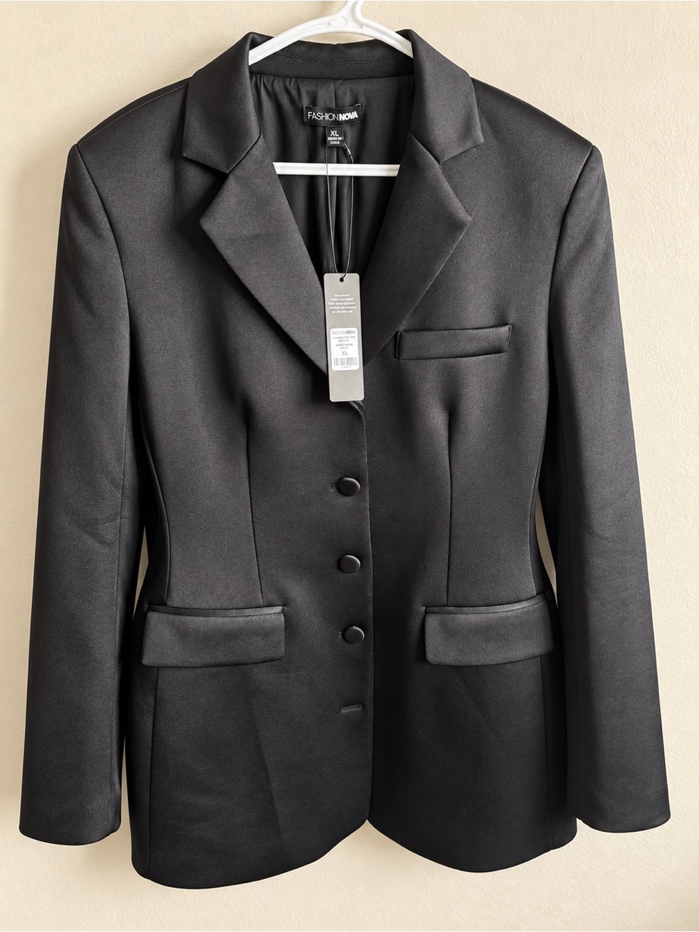 Fashion Nova Black Women's Single-Breasted Blazer